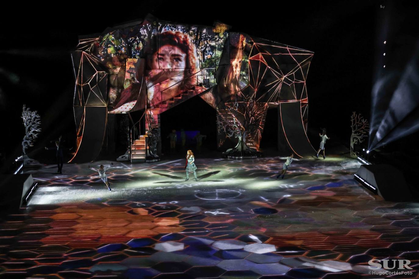 The show runs until 18 December at the city's Martín Carpena arena.