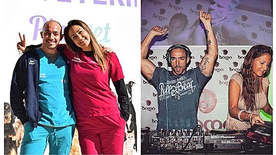 Vets by day, DJs by night