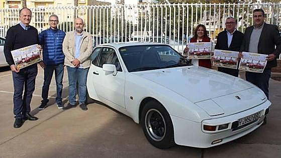 Classic cars rally around the Axarquía