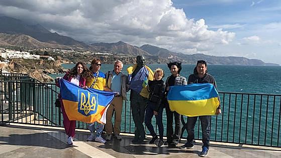 The international community on the Costa marks Russian invasion of Ukraine anniversary