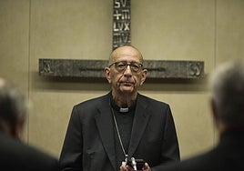 Juan José Omella, President of the Episcopal Conference.