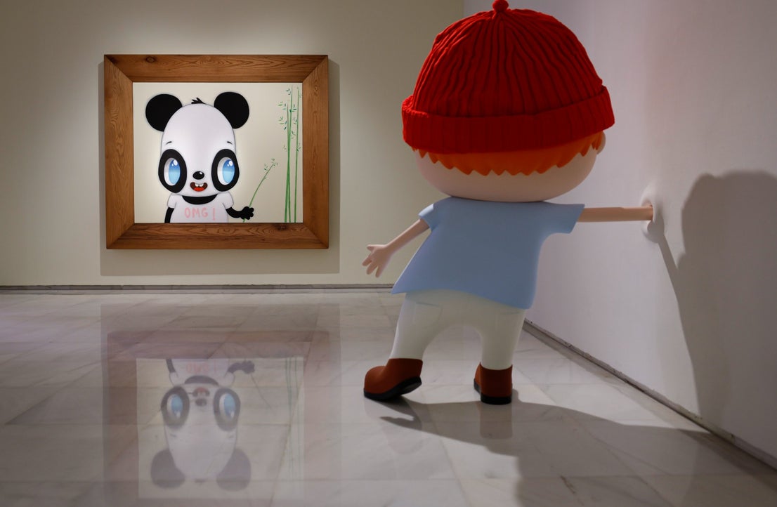 The ambitious exhibition of Javier Calleja at Malaga's Centro Fundación Unicaja, in pictures