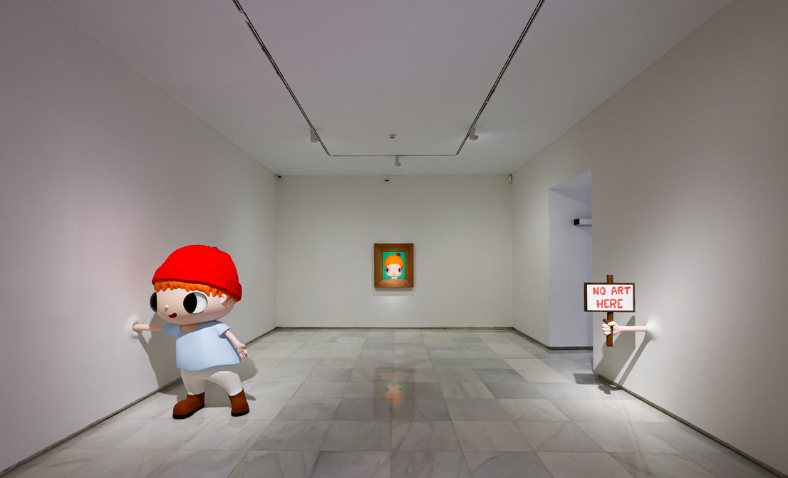 The ambitious exhibition of Javier Calleja at Malaga's Centro Fundación Unicaja, in pictures