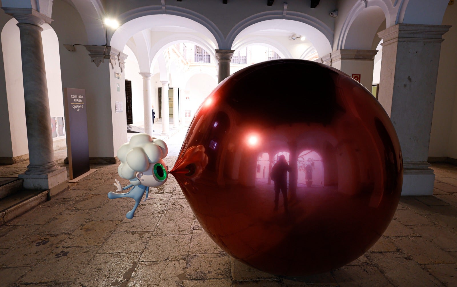 The ambitious exhibition of Javier Calleja at Malaga's Centro Fundación Unicaja, in pictures