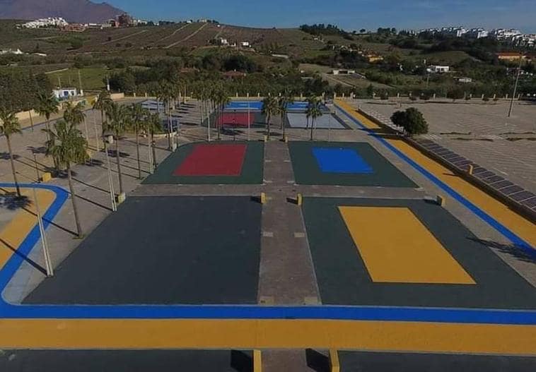 Manilva fairground offered for sports and leisure use