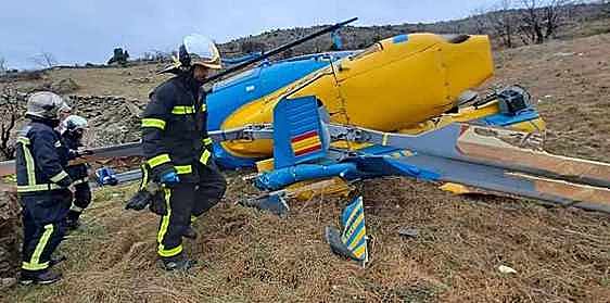 Pilot of crashed DGT helicopter arrested after testing positive for drugs