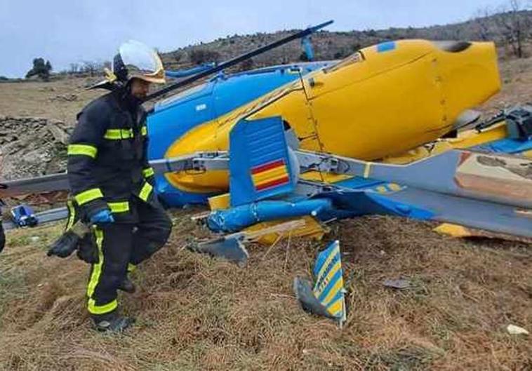 Pilot of crashed DGT helicopter arrested after testing positive for drugs