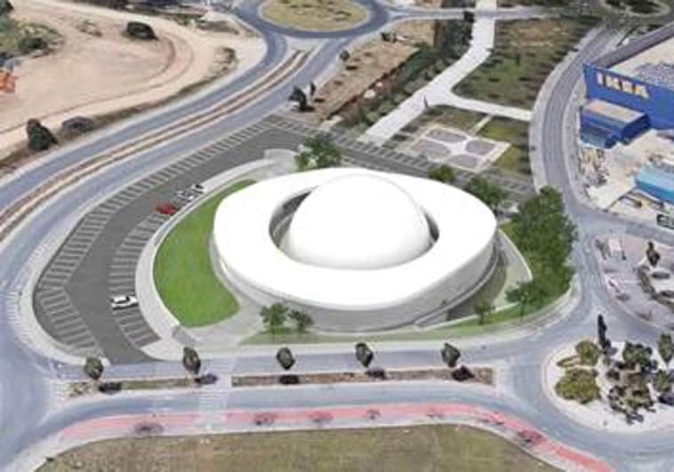 Malaga building permit progress for biggest planetarium in Spain