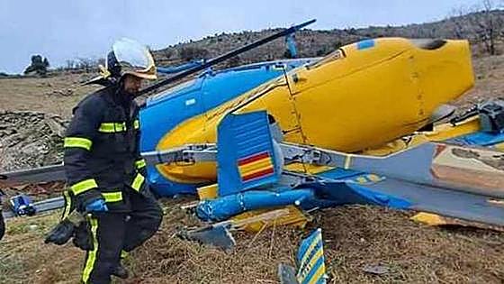 Spanish traffic helicopter that crashed was carrying unauthorised passenger