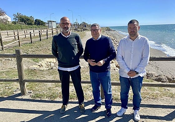 Vélez-Málaga councillors visited the site on Tuesday 14 March