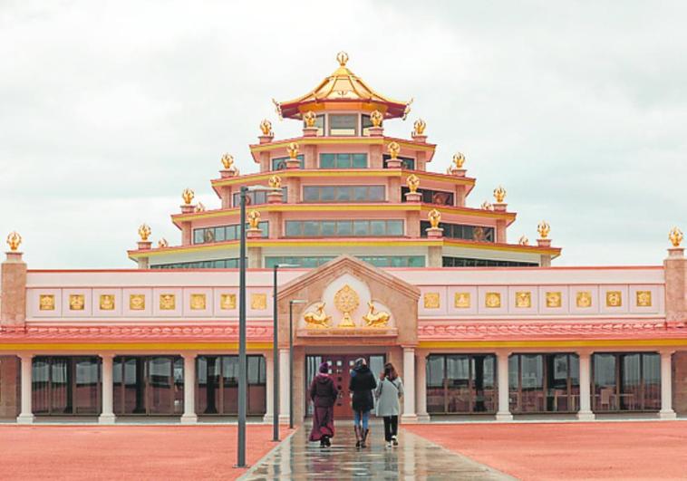 The Kadampa temple is one of six around the world.