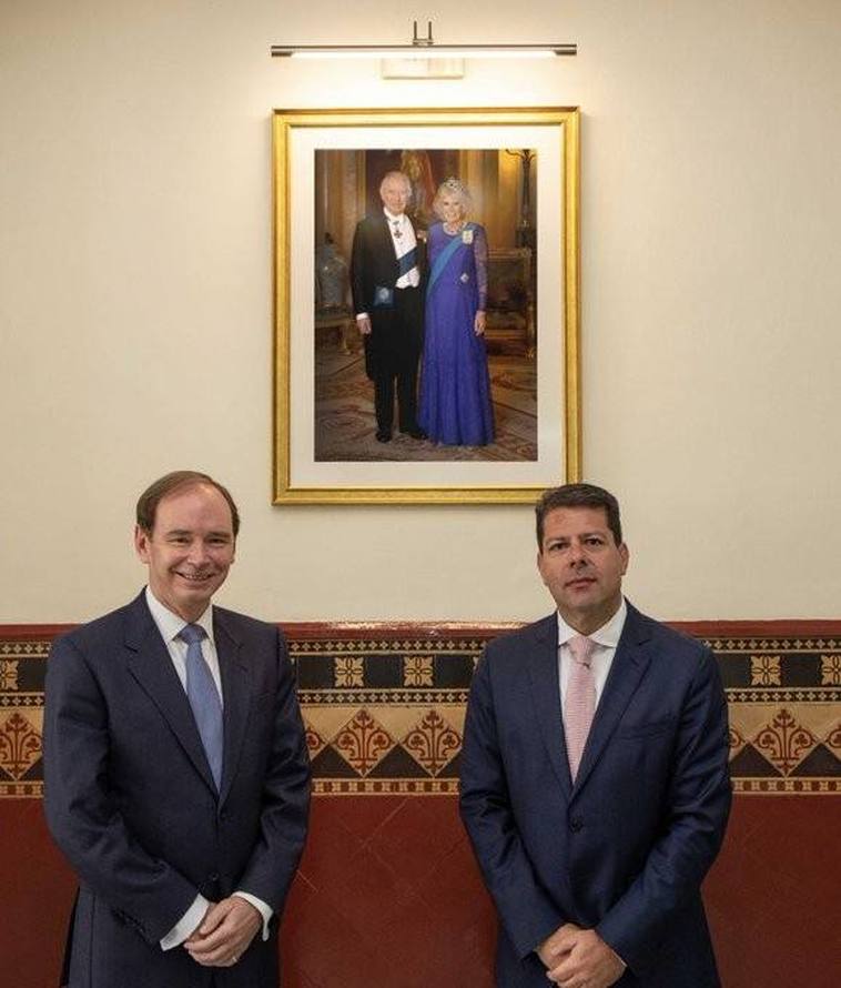 Royal portraits replaced in Gibraltar