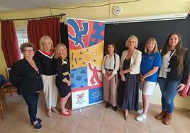 Some of the attendees at the charity-group networking event.