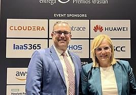 Rodrigo Romero and Ana Mula in Madrid.