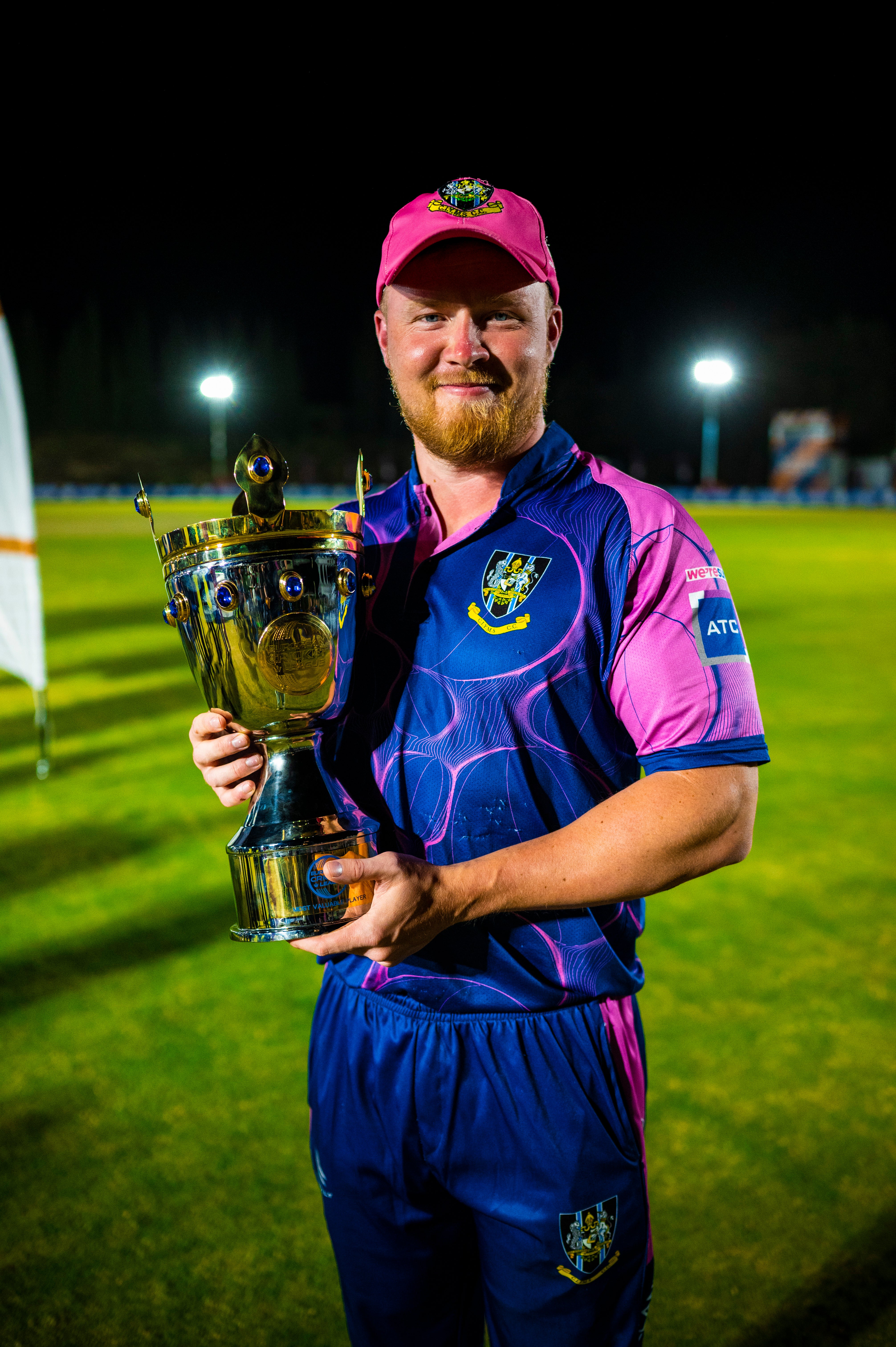 Dreux lift European Cricket League champions trophy, in pictures