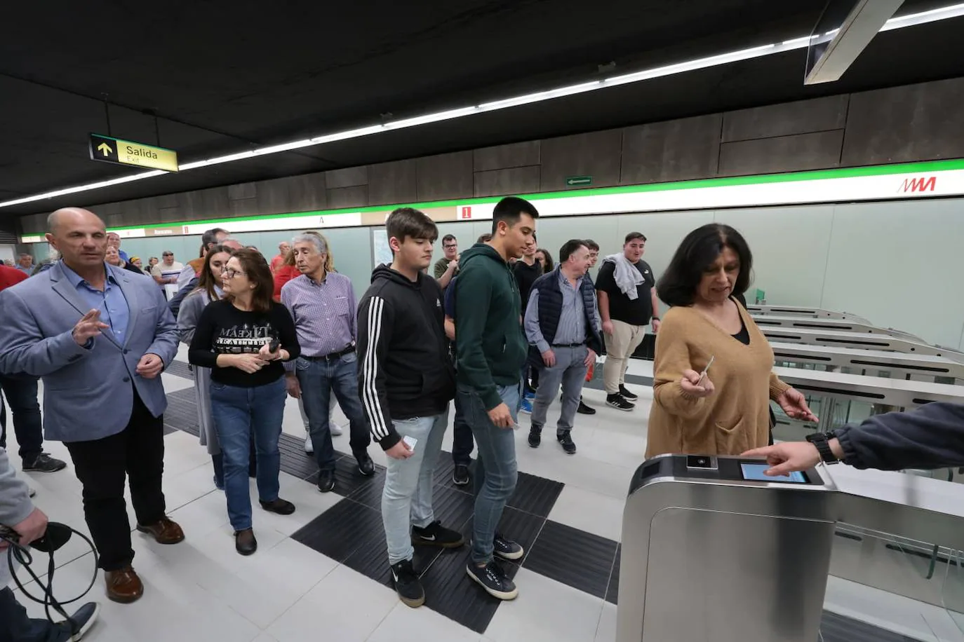 Malaga Metro arrives in city centre, in pictures
