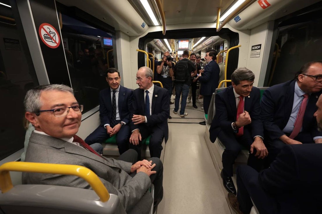 Malaga Metro arrives in city centre, in pictures