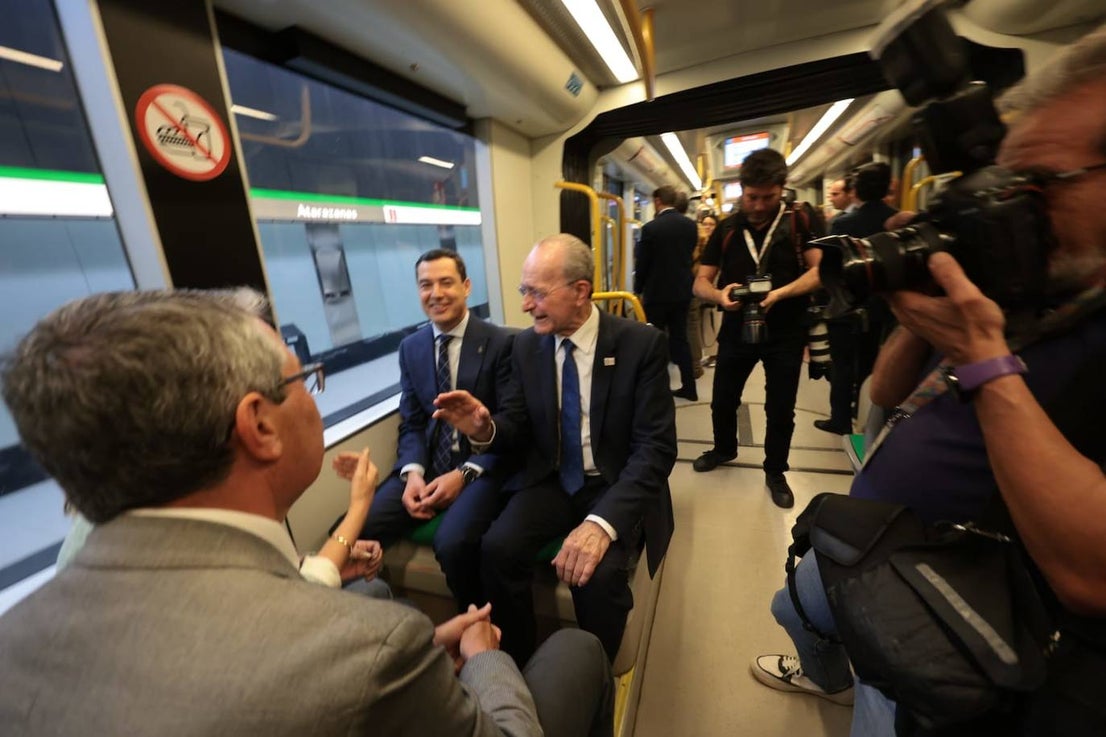 Malaga Metro arrives in city centre, in pictures