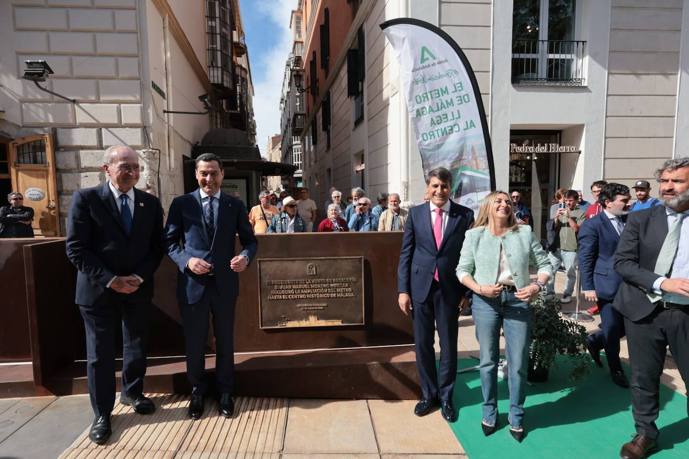 Malaga Metro arrives in city centre, in pictures