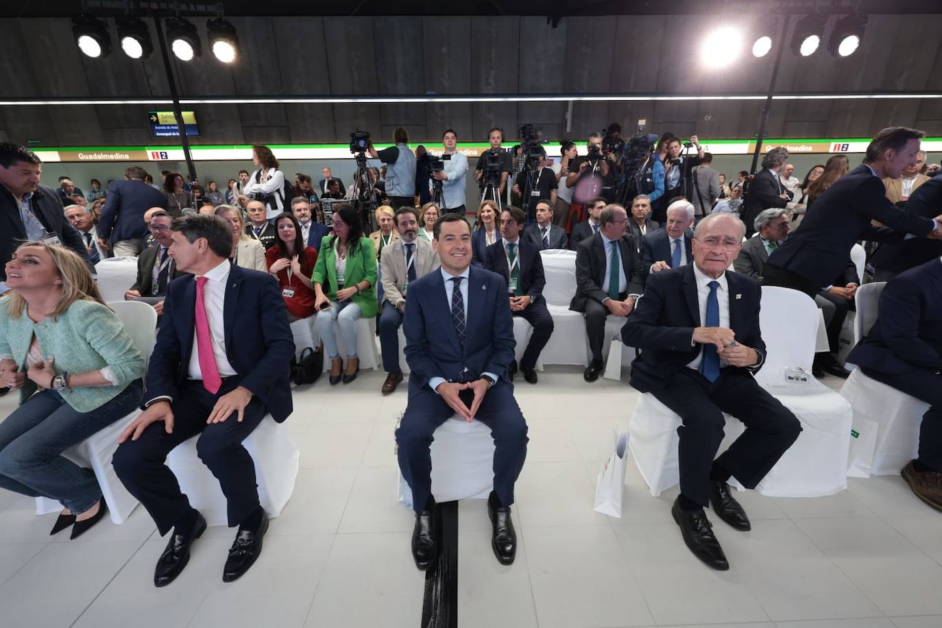 Malaga Metro arrives in city centre, in pictures