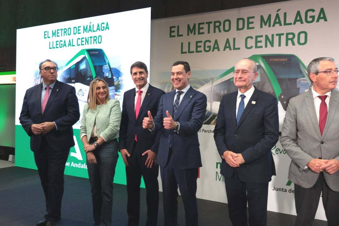 Malaga Metro arrives in city centre, in pictures
