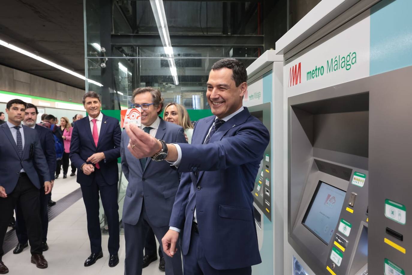 Malaga Metro arrives in city centre, in pictures