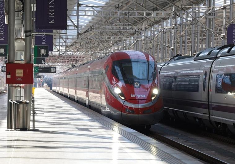 Iryo, the low-cost high-speed train competition for Renfe, finally arrives in Malaga