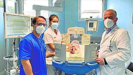 Gibraltar baby is first to undergo new procedure in Andalucía