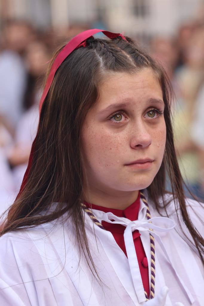 Holy Monday processions in the heart of Malaga, in pictures