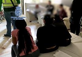 National Police released 20 women.