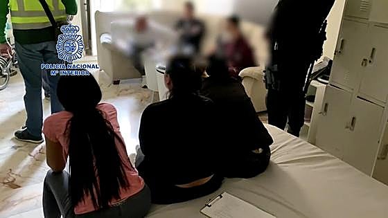 Twenty women forced into prostitution in brothels across Malaga province freed in police raids