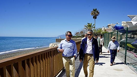 New section of Malaga’s coastal footpath connects Axarquía towns