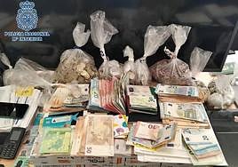Police seized 36,000 euros during raids.