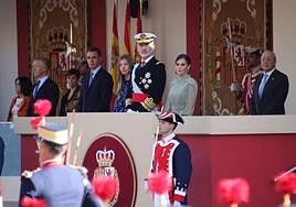 King Felipe and Queen Letizia in a file image.