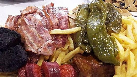 'El Reto', the restaurant dish that is on the house if you can eat it all in half an hour