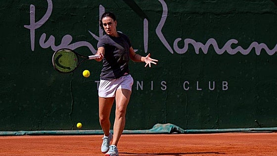 Spain team trains in Marbella ahead of Billie Jean King Cup clash with Mexico