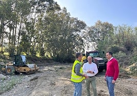 The renovation work has begun on Calle Las Coscas.