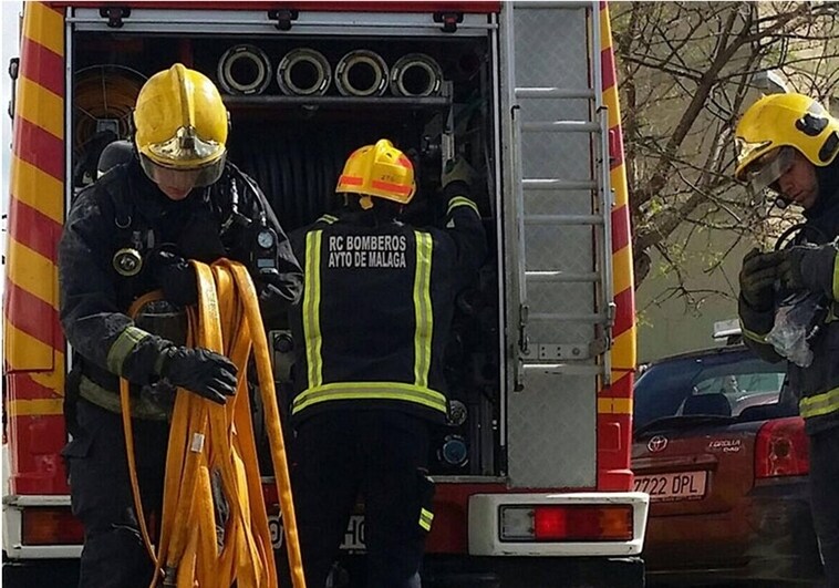 Malaga firefighters gained access to the property for the police (file image).