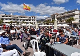 Residents' day in Nerja.