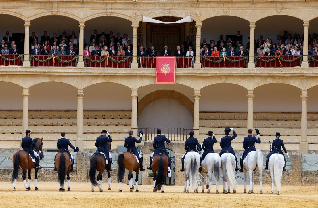 Photo special: King Felipe VI makes his first visit to Ronda