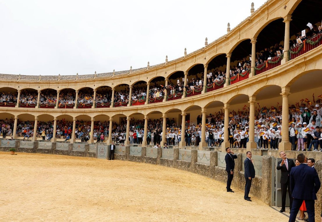 Photo special: King Felipe VI makes his first visit to Ronda