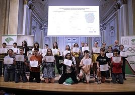 Finalists of the Thales maths olympiad.