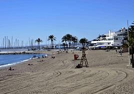 Venus beach in the centre of Marbella will benefit.