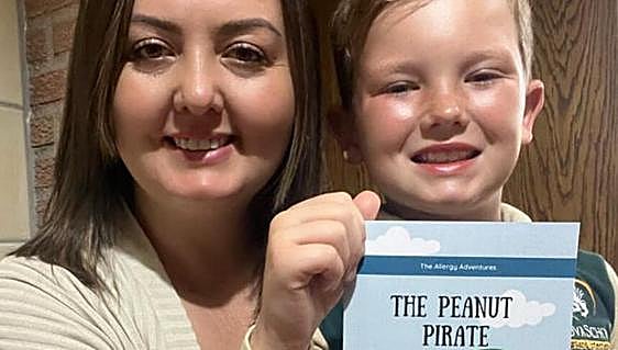British mother raises awareness of food allergies among children