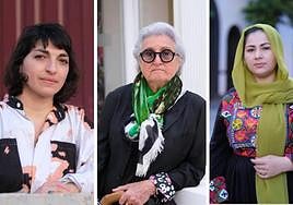 Left to right: Bani Khoshnoudi, Wassyla Tamzali and Khadija Amin.