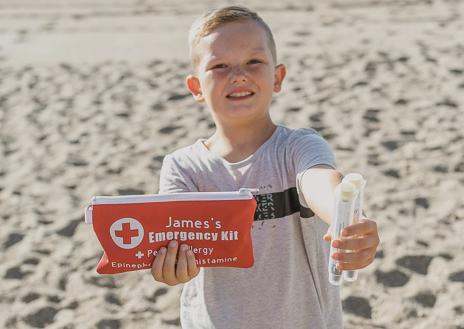 Imagen secundaria 1 - British mother raises awareness of food allergies among children