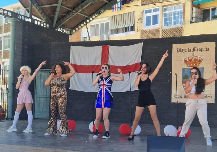 The event presented tributes to iconic British acts like The Spice Girls and Take That.