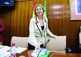 Regional Minister of Economy, Finance and European Funds, Carolina España.