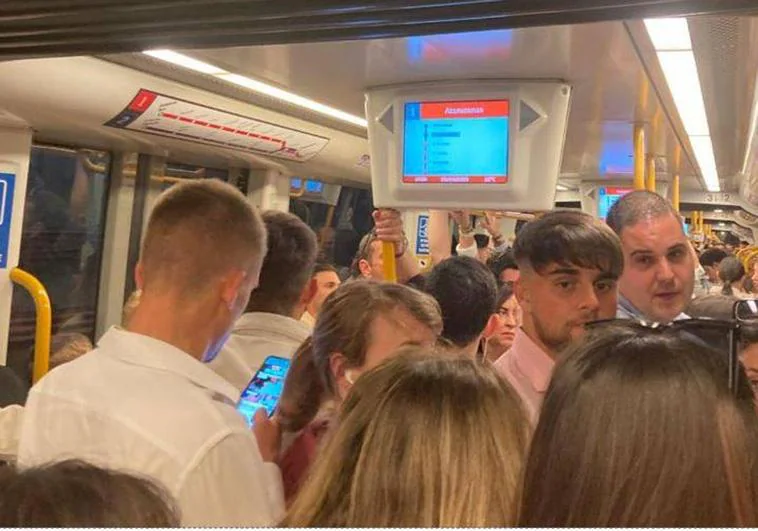 Malaga metro smashes records for passenger numbers in first quarter of 2023