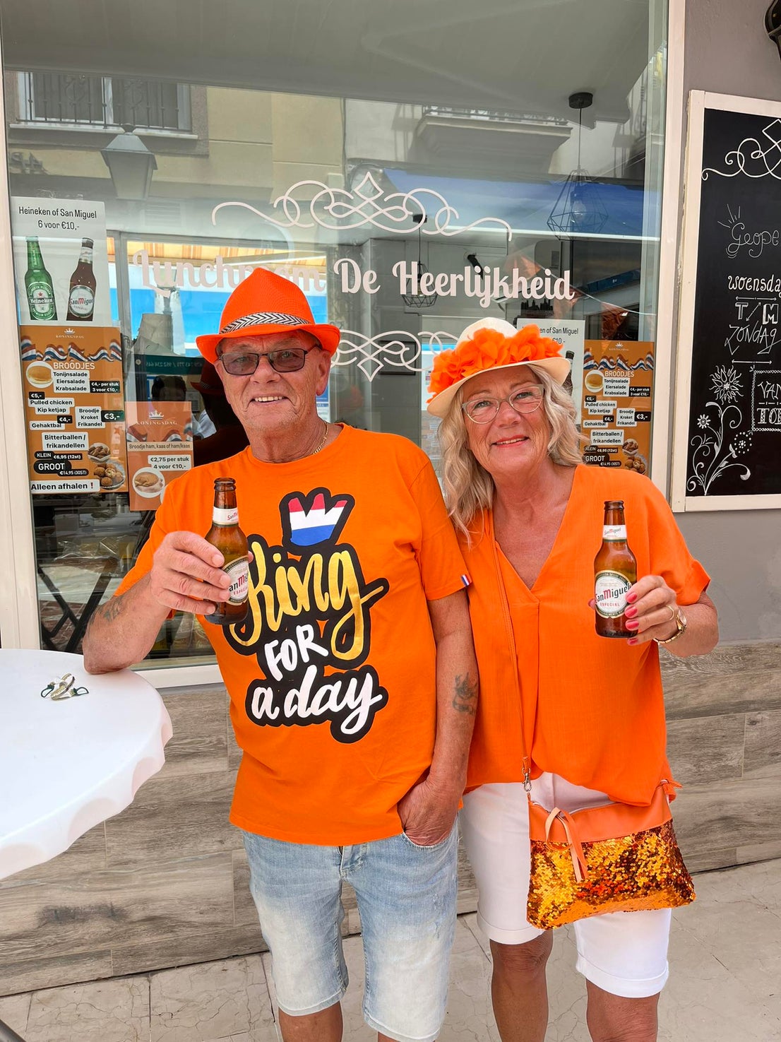 In pictures... King's Day celebrations on the Costa